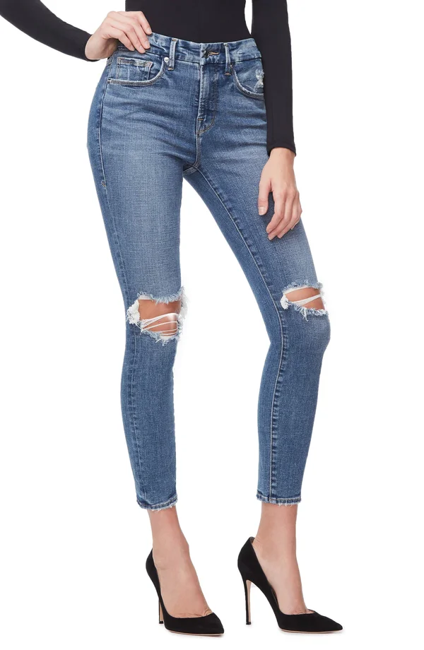 Good American Women's Good Legs Crop Jeans