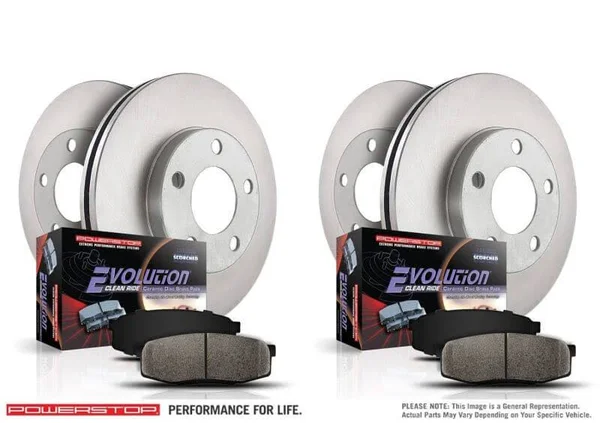 Power Stop Autospecialty Front & Rear Brake Kit KOE1140