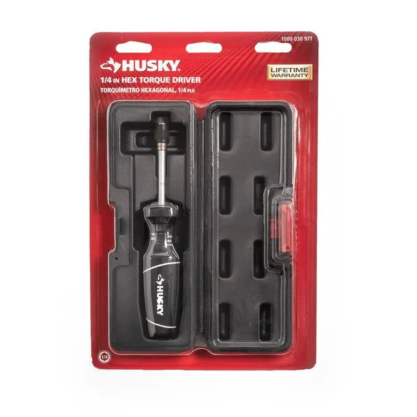 Husky H4DTRQ - 1/4 in. Hex inch Torque Screw Driver