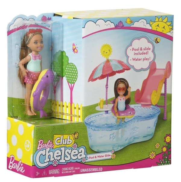 Barbie Club Chelsea Pool & Water Slide