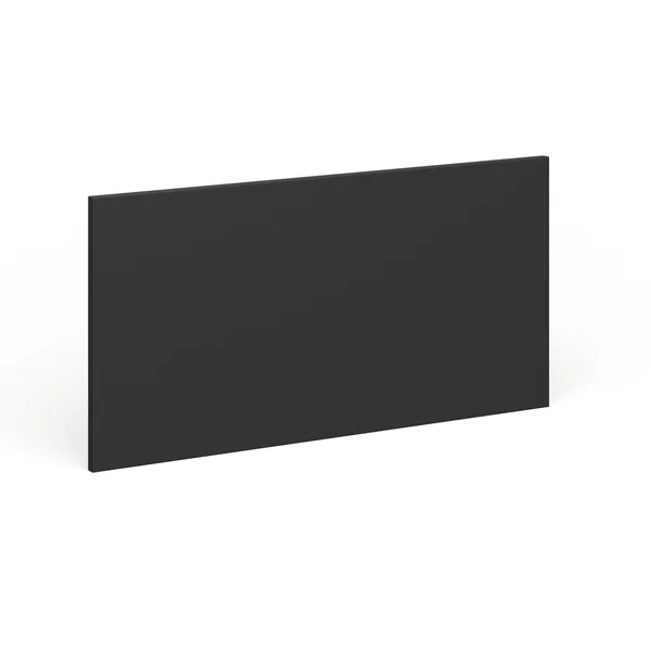 DesignOvation Pub Mirror with 5 Metal Hooks Black