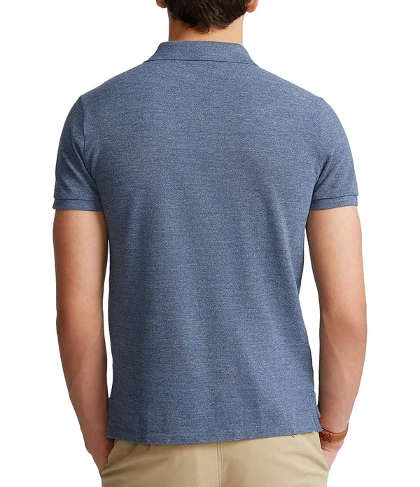 Polo Ralph Lauren Men's Custom Slim Fit Mesh Polo - Defender Green