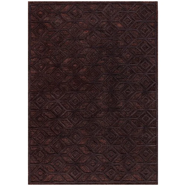 Decor Rug Hand Tufted 2001 Black 5 ft. x 8 ft