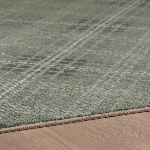 Mohawk Home Russell Plaid Area Rug, 2&x3&, Charcoal