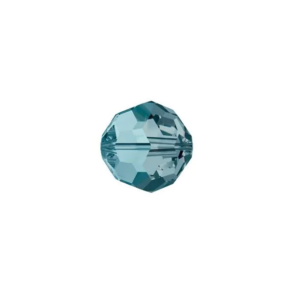 Swarovski 5000 Faceted Round Beads, 8mm - Indian Sapphire