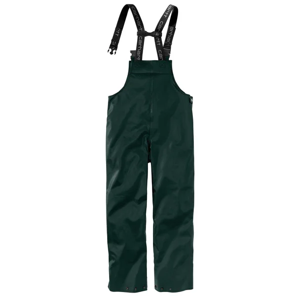 Carhartt Men's Midweight Waterproof Rainstorm Bib Overalls - Canopy Green