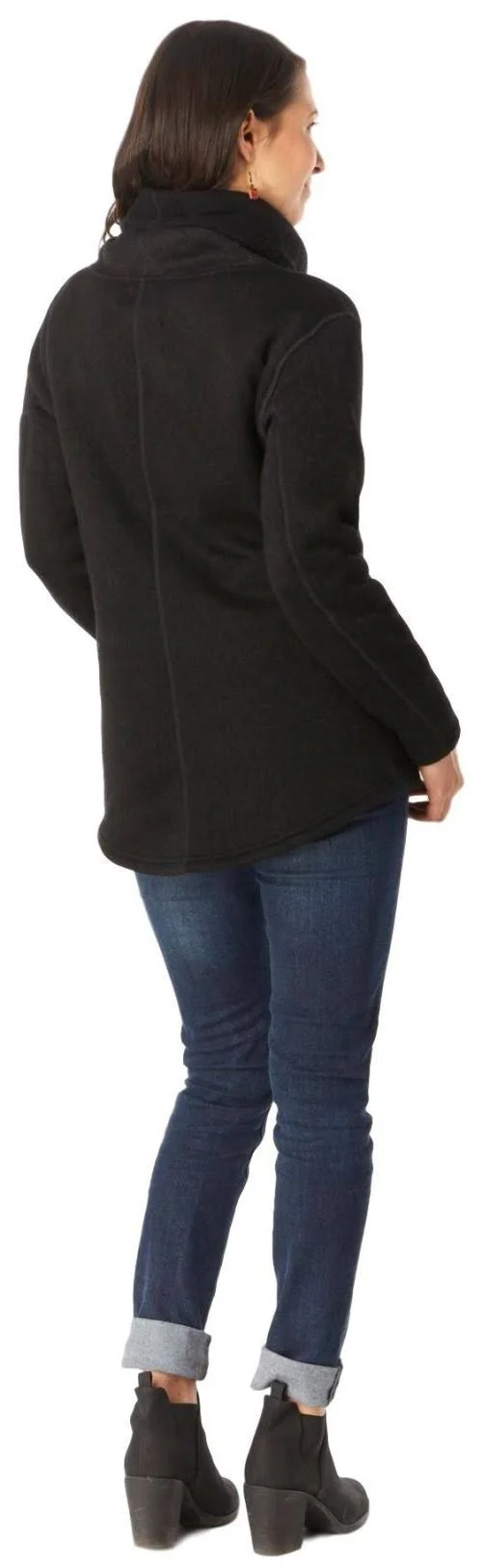 Smartwool Hudson Trail Pullover Fleece Sweater - Women's Black - XL
