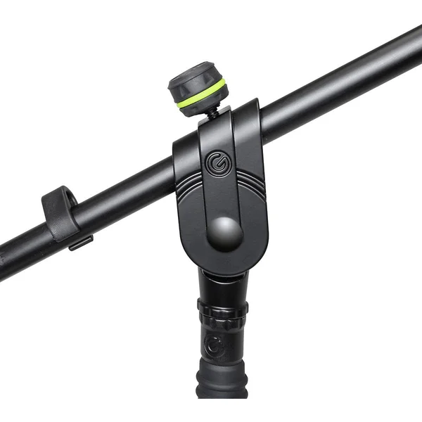 Gravity Stands Microphone Stand Short with Folding Tripod Base and 2-Point Adjustment Boom