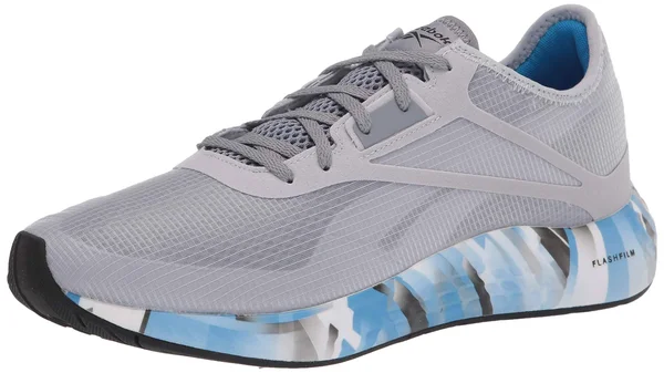 Women's Reebok Flashfilm 3.0 Running Sneaker - Size: 8.5, Gray
