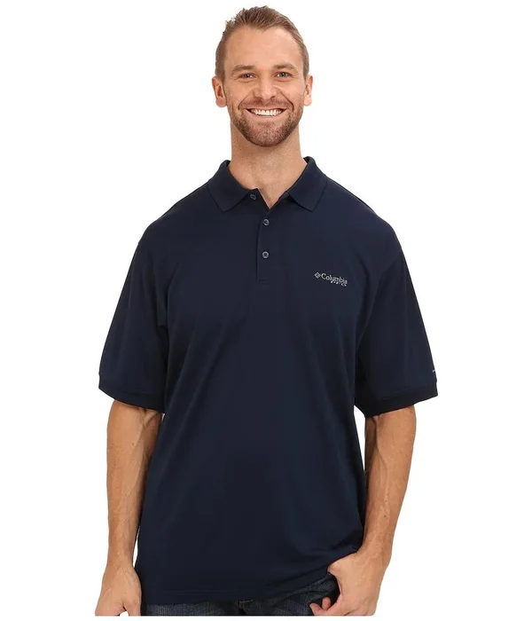 Columbia Men's Perfect Cast Polo Shirt - 1x - Collegiate Navy