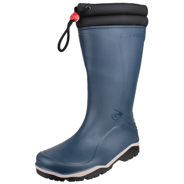 Dunlop Blizzard Unisex Warm Lined Wellington Boots Blue 39