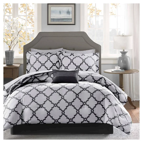 Madison Park Essentials Merritt Comforter (Set) Black King