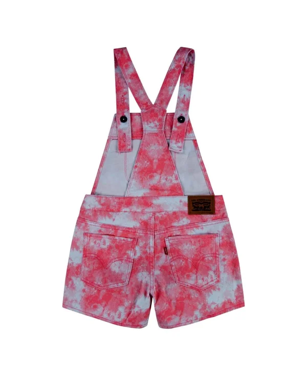 Levi&s Big Girls 7-16 Shortalls - Peony 10