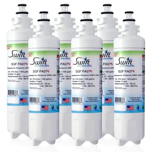 Swift Green Filter Sgf-pa07 RX Pharmaceutical Removal Refrigerator Water Filter 6 Pack