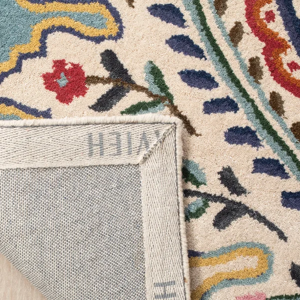 Safavieh Bella Ivory & Blue 3& x 5& Rug