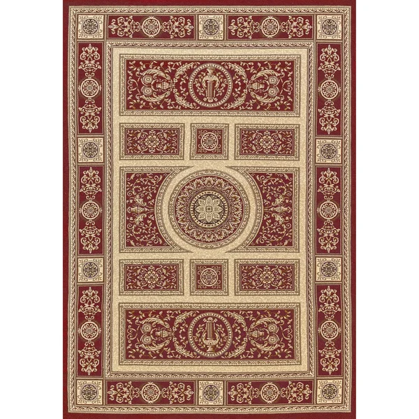 Dynamic Rugs Legacy 58021 Rug, 2& x 3&6x22, Red