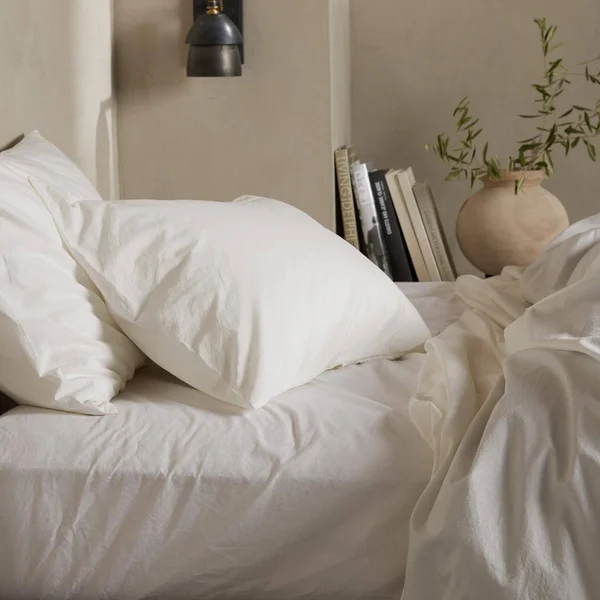 Parachute Percale Pillowcase, Set of 2 - Cream