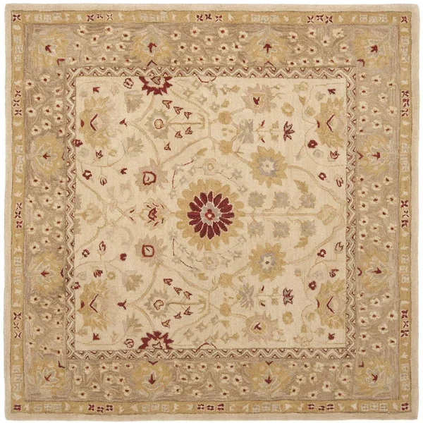 Safavieh Anatolia AN550A 2&3x22 x 10&0x22 Runner Sand, Walnut Area Rug