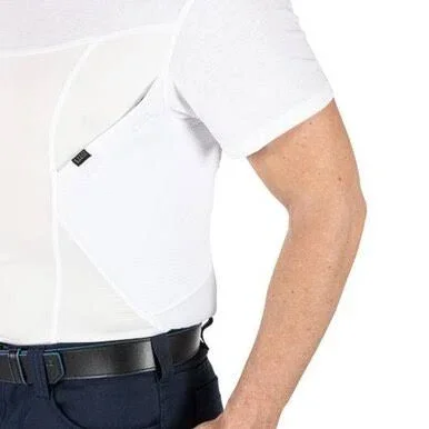 5.11 Tactical Cams Short Sleeve Baselayer - White - 41222-010-S
