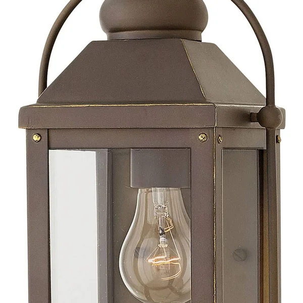 Hinkley Lighting 1850DZ Anchorage Outdoor Wall Light - Aged Zinc