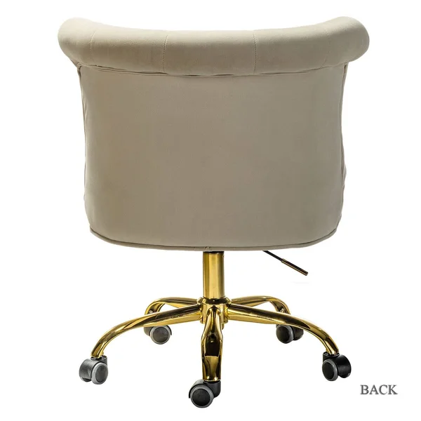 Byrsa Task Chair with Tufted Back for Office - Orange