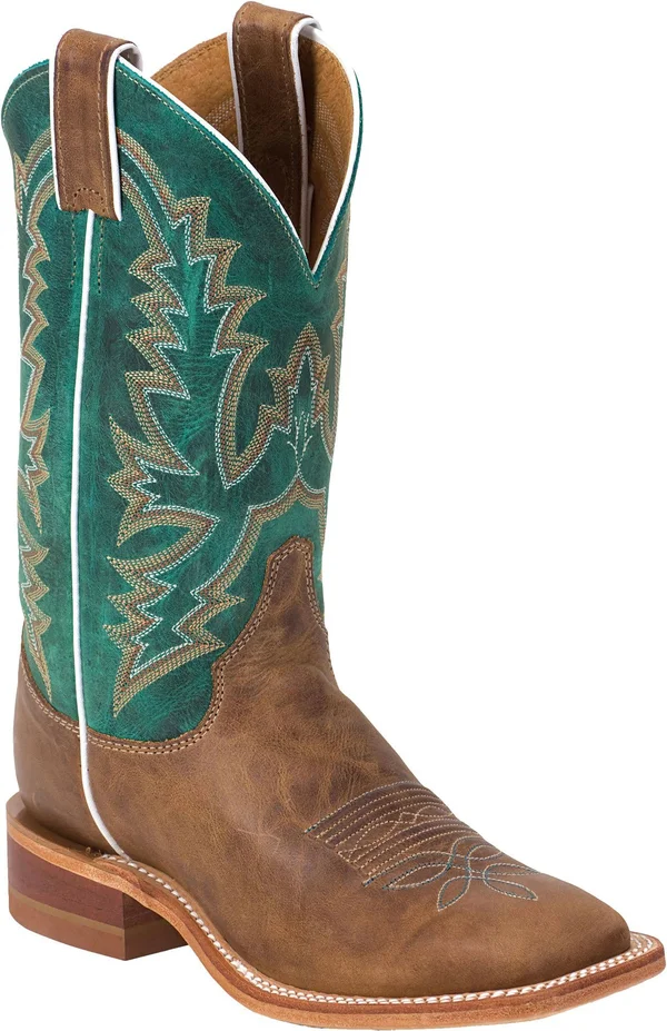 Women's Bent Rail Western Justin Boots - Turquoise
