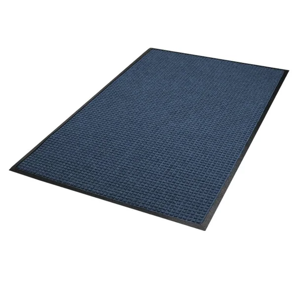 Waterhog Classic Entrance Mat Waffle Pattern 3/8x22 Thick 3 x 5& Navy