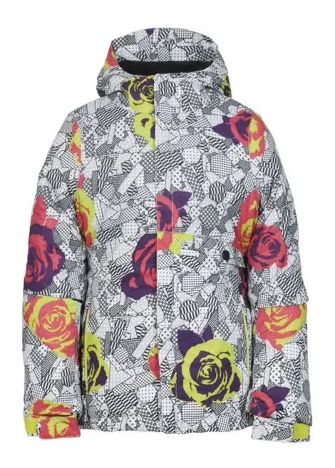 686 Girl's Wendy Insulated Jacket Violet Colorblock - XL