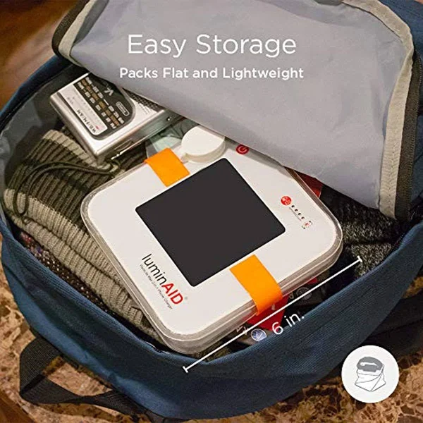 LuminAID Packlite 2-in-1 Phone Charger Lanterns - Great for Camping, Hurricane Emergency Kits and Travel, As Seen on Shark Tank