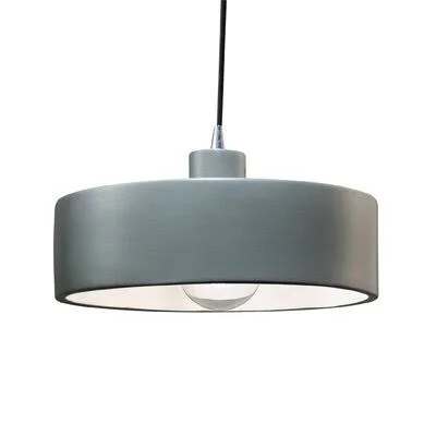Dierks 1 - Light Single Drum Pendant Joss & Main Finish: Antique Brass, Shade Color: Antique Copper