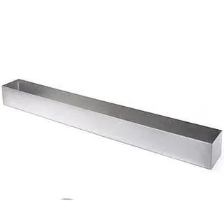 Veradek Geo Stainless Steel Planter Box Color: Stainless Steel