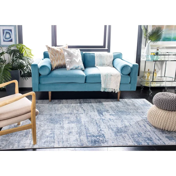 Safavieh Amelia Ivory/Blue 4 ft. x 6 ft. Area Rug