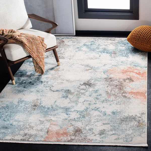 Safavieh Shivan SHV743M Area Rug Blue - Ivory
