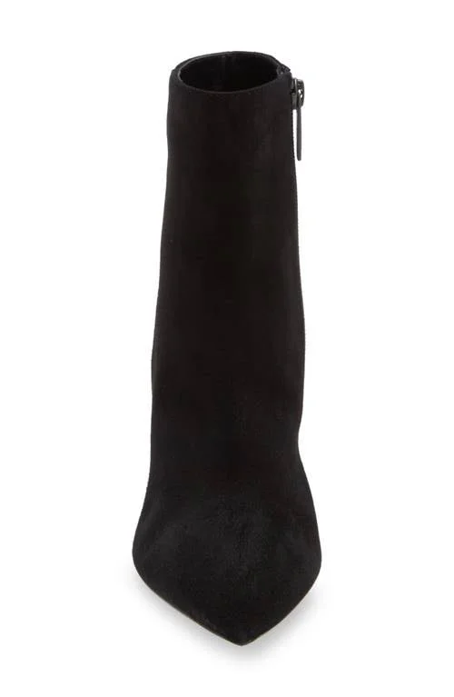 Aquatalia Mackenzie Weatherproof Bootie, Size 9 in Black at Nordstrom