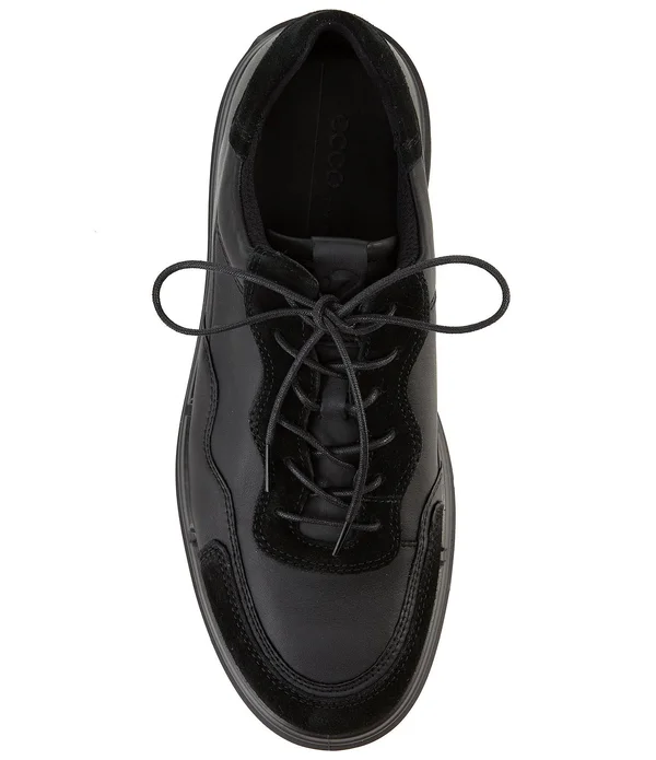 Men's Ecco Soft x Sneaker - Size 10-10.5Us - Black