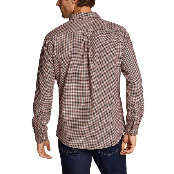 Eddie Bauer Men's Eddie&s Favorite Flannel Shirt - Slim - Brown - XXXL