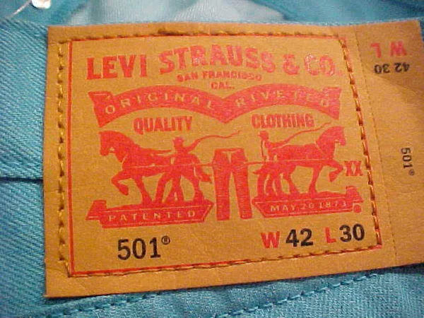 Levi&s Mens 501 Straight Leg Jeans