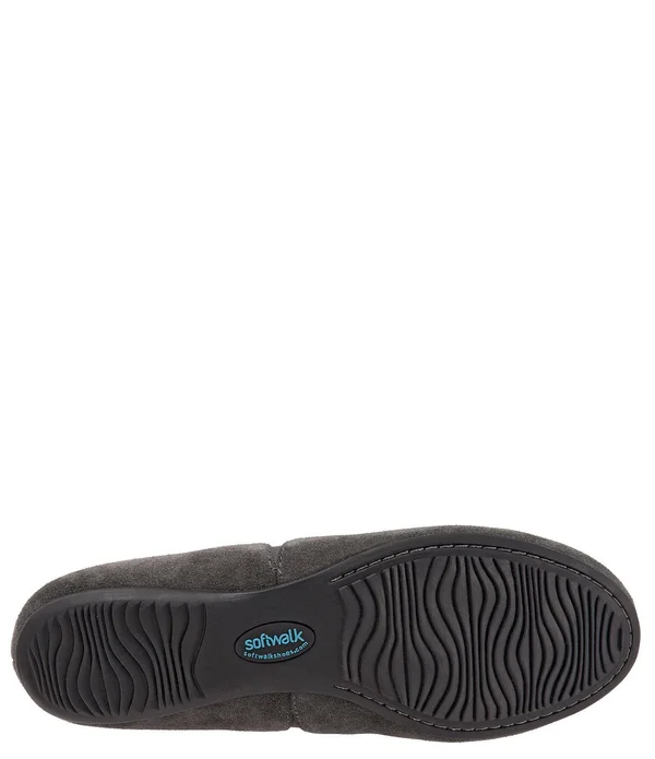SoftWalk Women's Norwich Flat Graphite 6