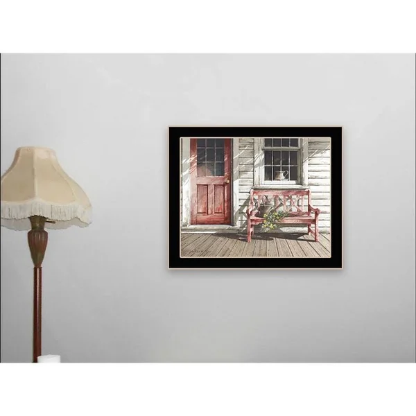 Fresh Cut Flowers by John Rossini Print Wall Art Wood Multi-Color