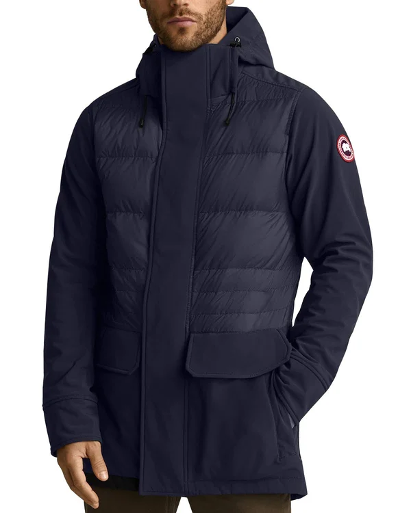 Canada Goose Breton Down Parka - Large - Admiral Navy