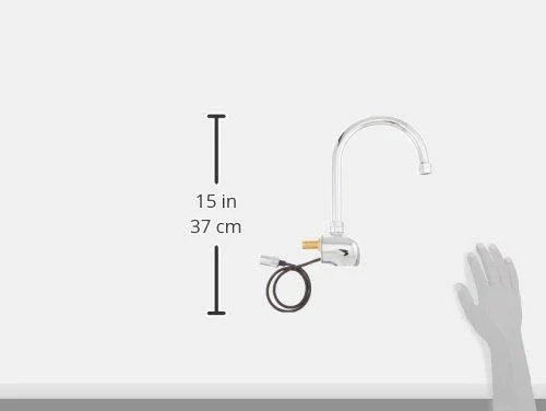 T & S Brass 5EF-1D-WG Equip Wall Mount Sensor Faucet