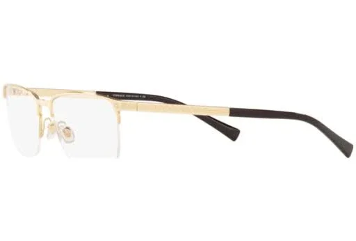 Versace VE1263 Oval Eyeglasses - 53-17-140, 1002-GOLD