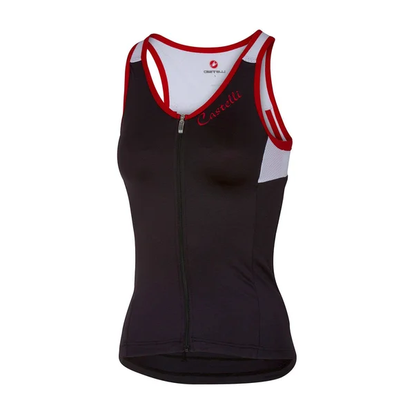 Castelli 2017 women solare top black/white/red (4517064-101) M - BLACK/WHITE/RED