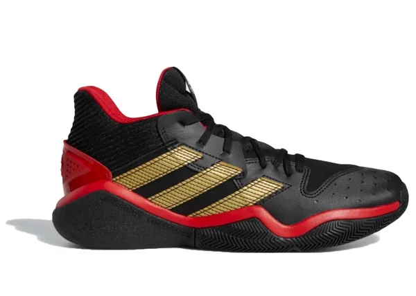 Adidas Harden Stepback Basketball Shoes, Men's, Size: Small, Black