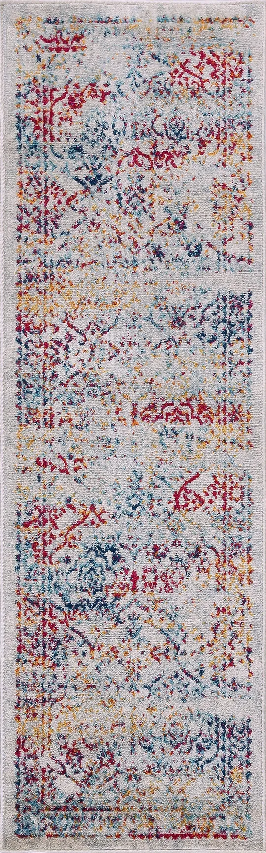 Tayse Diamond Tiera DIA1202 Cream Area Rug Rectangle 8&9x22 x 12&2x22