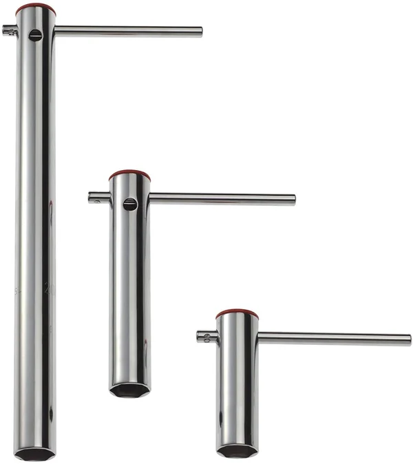 Facom L.16AL Wrench for 16 mm and 21 mm Spark Plug, 22 mm Diameter, 300 mm Length