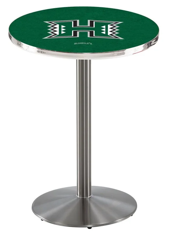 Hawaii Pub Table - 36x22 Stainless - Holland Bar Stool Co.