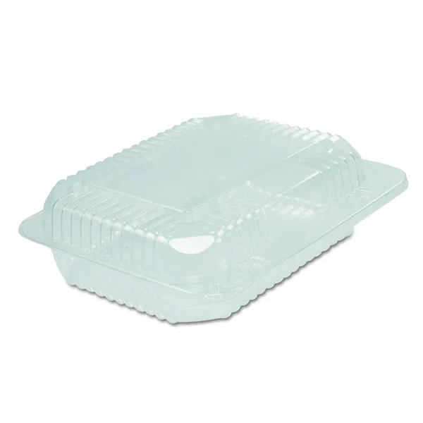 Dart Plastic Clear Lid Containers, 6 x 2 1/10 x 7, 125/Pk, 2/CT (DCCC26UT1)