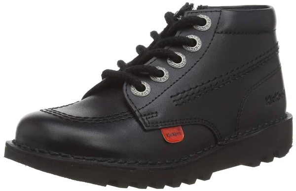 Kickers Kick Hi Zip Black Boots
