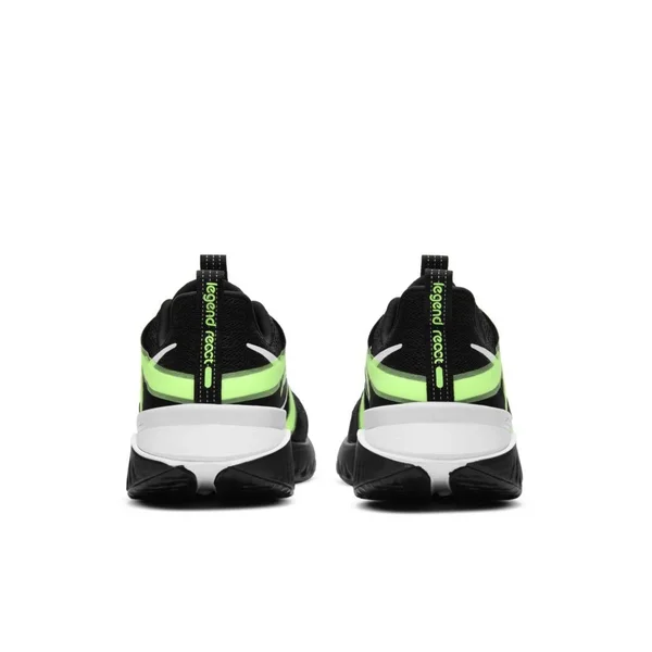 Nike Legend React 2 Men's Shoes Black/Black/White/Ghost Green : 15 D